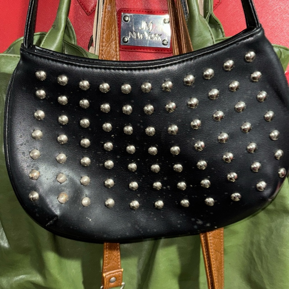 NWOT Express Black Bag With Studs